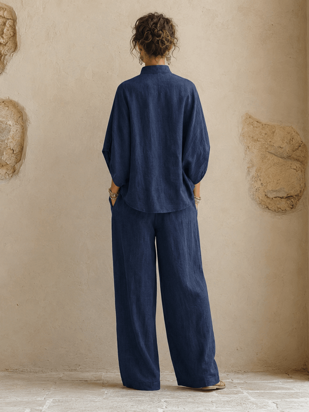 Maribel | Relaxed Wide-Leg Two-Piece Set