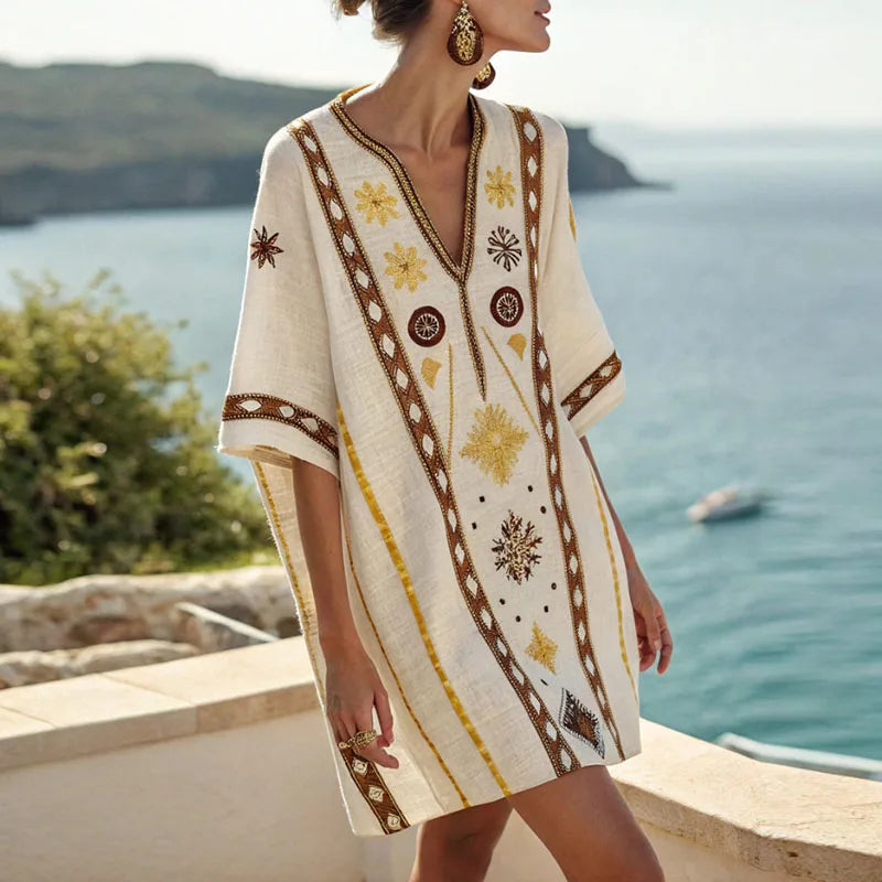 Gwen - Elegant and Comfortable Beach Dress for Summer Days