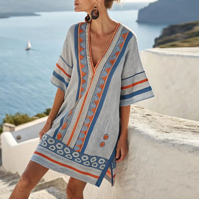 Elegant Mila - Flowy Maxi Dress for All Occasions