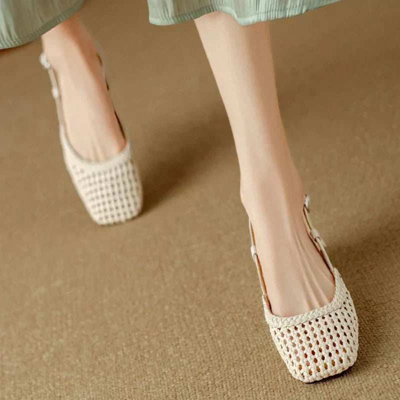 Lexi Mid Heel Sandals