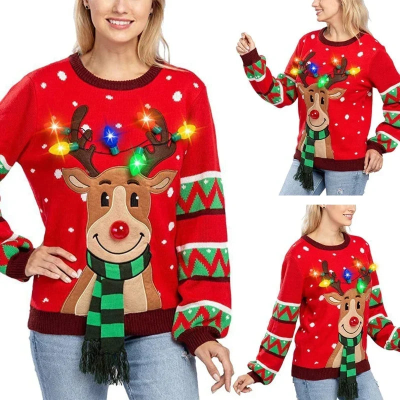 Holly | Light-Up Christmas Sweater
