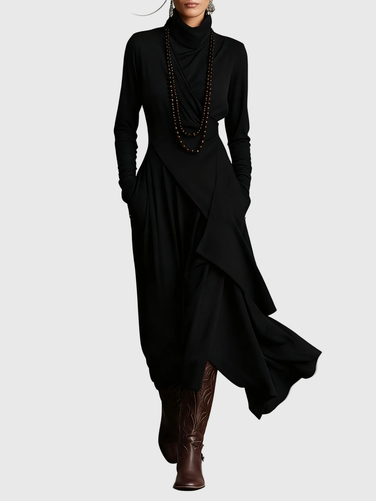 Rose | Maxi Pleated Dress