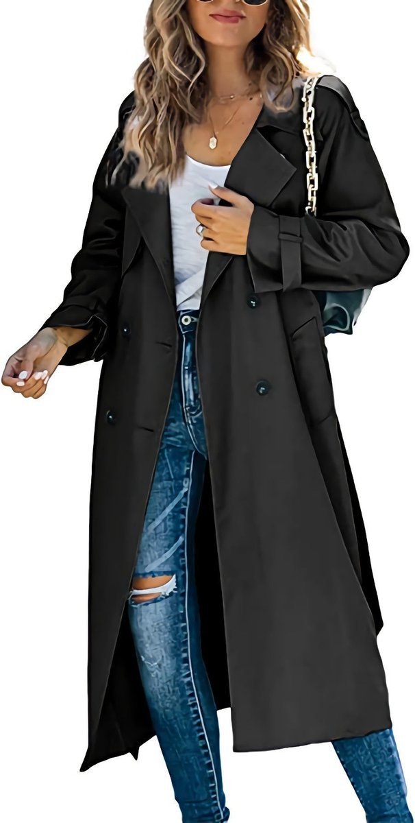 Camilla | Belted Longline Trench Coat