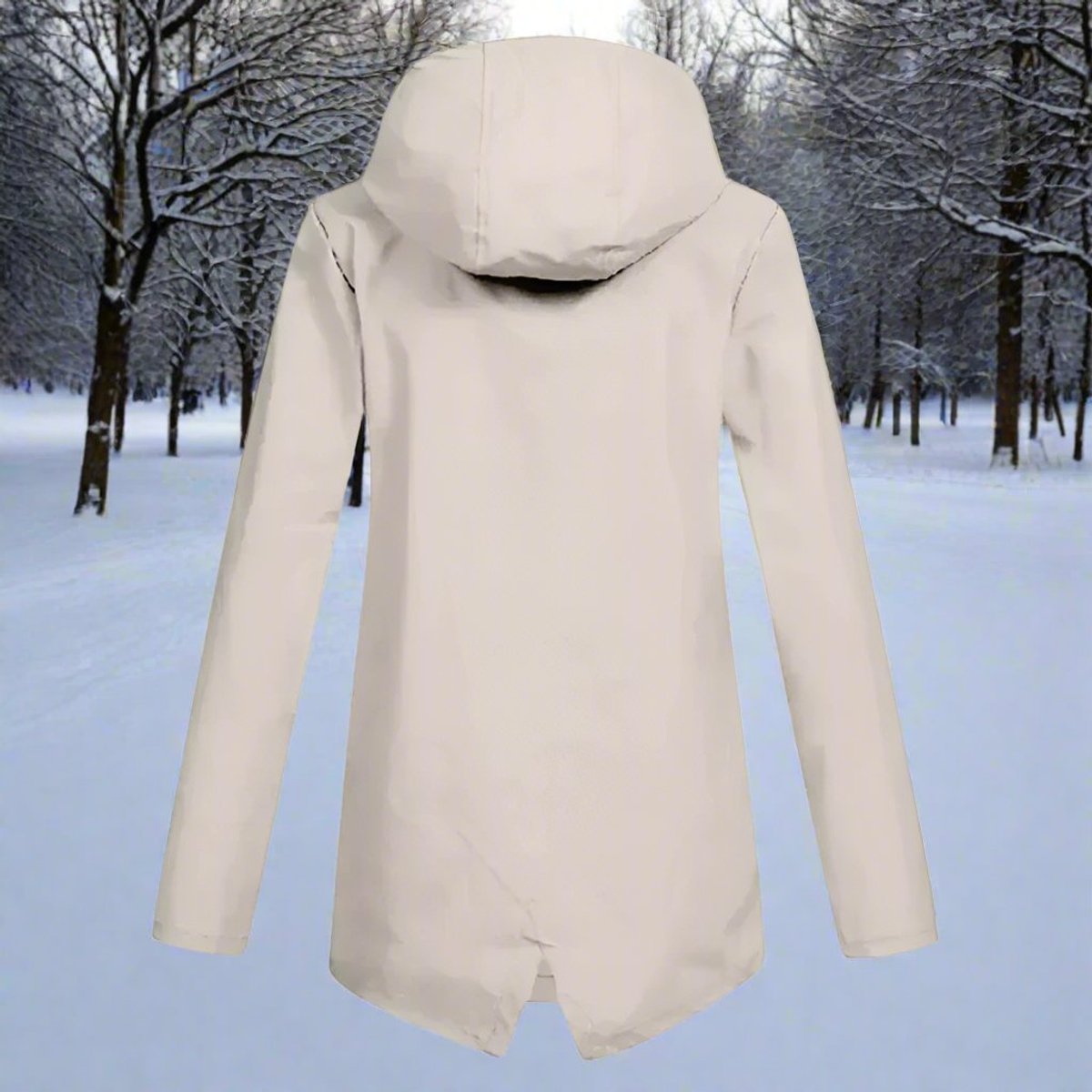 Juno | Hooded Longline Rain Jacket